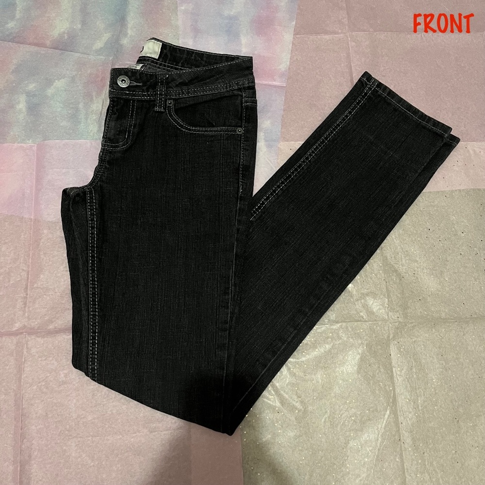 SO Black Low Rise Denim Skinny Jeans